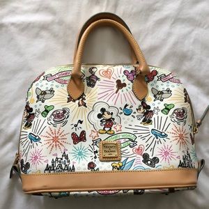 Disney Sketch Satchel Dooney & Burke — NWT